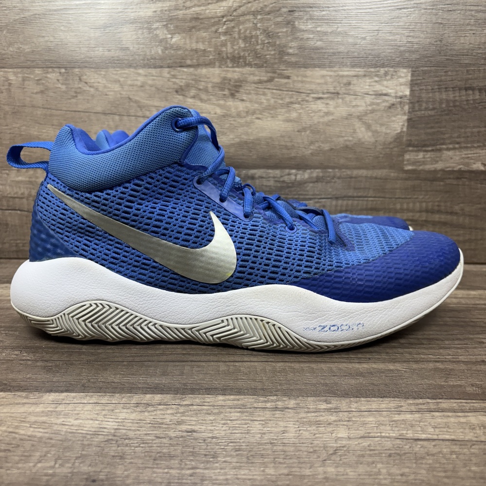 Nike Zoom Rev TB Blue Mens US Size 13 EUR 47.5 922048-400 Sneakers